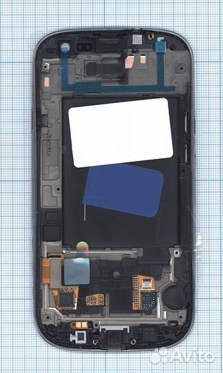 Дисплей Samsung Galaxy S3 Neo I9300I белый+рамка