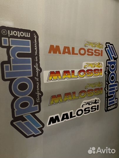 Наклейки yamaha,honda,malossi,polini,stage6,athena