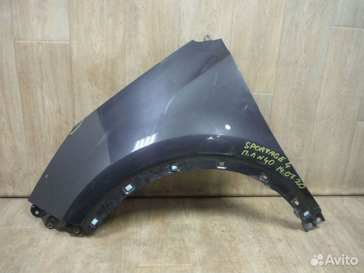 Крыло переднее левое (№40) Kia Sportage 4 2018