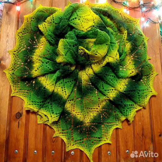 Ажурная шаль
