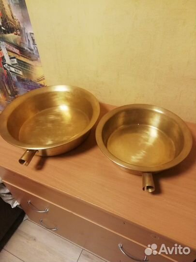 Тазики медно латунные
