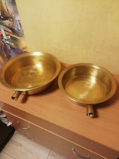 Тазики медно латунные