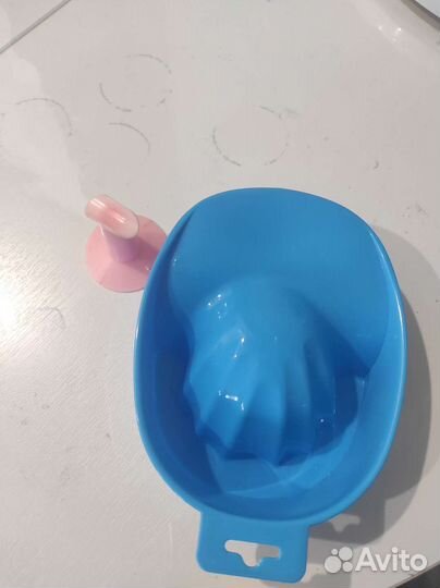 Ванночка для маникюра и подставка под палец