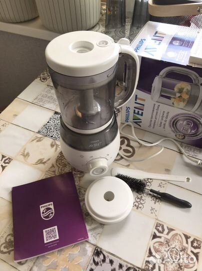 Пароварка блендер philips avent 4 в 1
