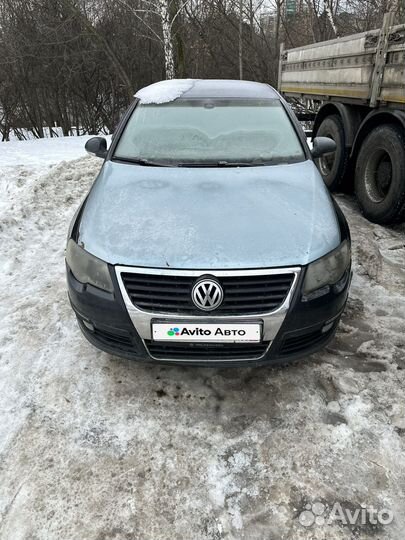 Volkswagen Passat 2.0 AMT, 2008, 250 000 км