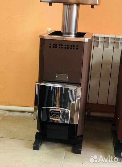 Дровяная печь для бани Тамань
