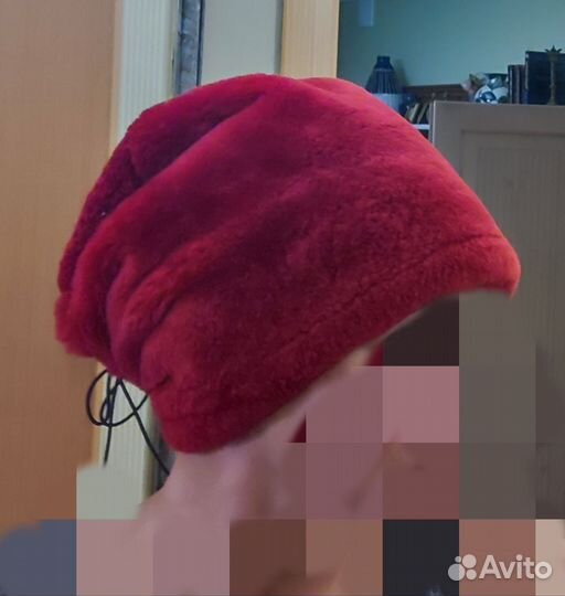 Шапка натуральный мех