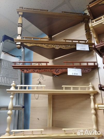 Полки для икон угловые