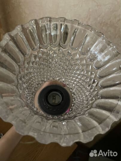 Бра советское Винтаж СССР хрусталь