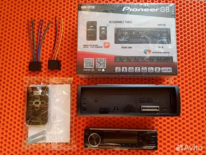 Полупроцессорная магнитола Pioneer с bluetooth