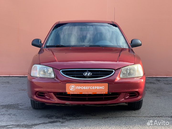 Hyundai Accent 1.5 МТ, 2006, 156 289 км