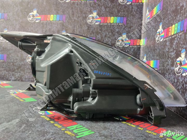 Фара фокус 2 новая левая ford focus 2 черная