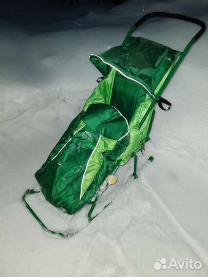 Санки-коляска