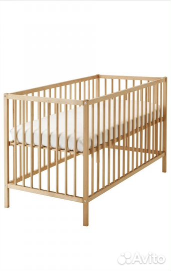 Детская кровать IKEA с матрасом