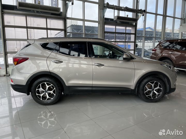 Hyundai Santa Fe 2.2 AT, 2017, 168 229 км