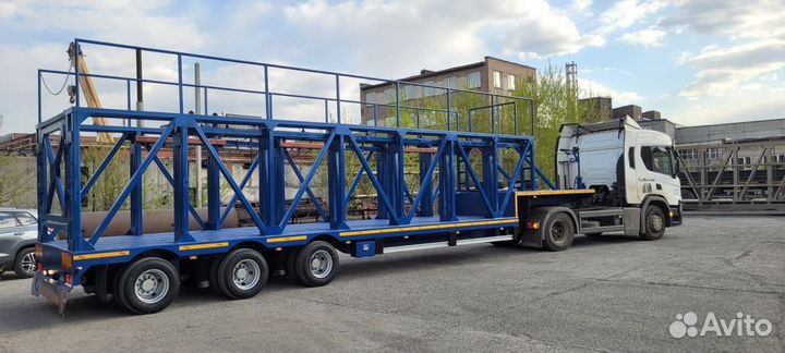 Полуприцеп панелевоз Saab 9893, 2024