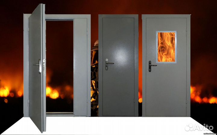 Противопожарная дверь