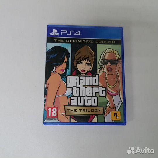 Игровые диски. Sony Playstation 4 Grand Theft Auto