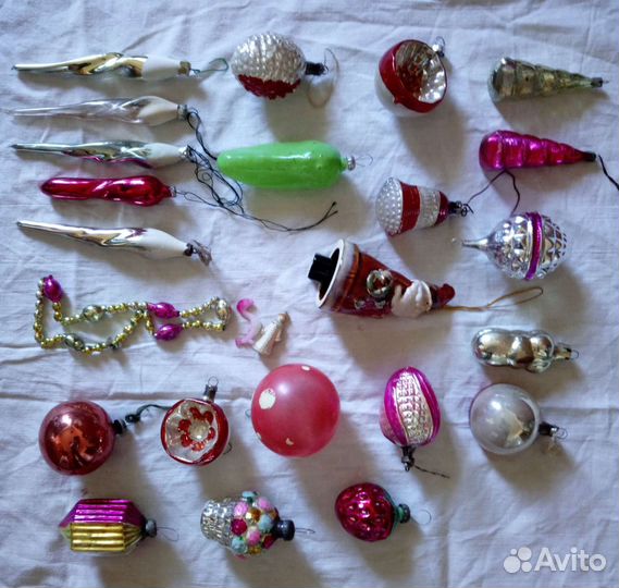 Елочные игрушки СССР