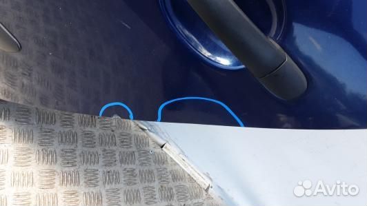 Дверь задняя левая volkswagen golf 5 (NDN04FG01)