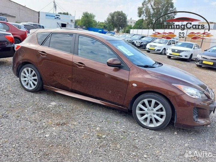 Накладки на пороги Mazda 3 BL 2011-2013г