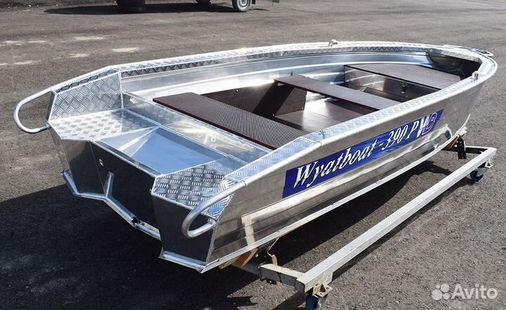 Новая алюминиевая моторная лодка Wyatboat 390Р