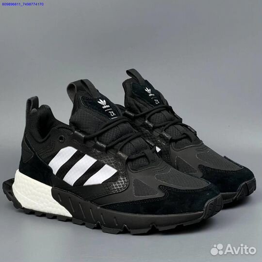 Кроссовки Adidas ZX 1000 Black (Арт.66101)