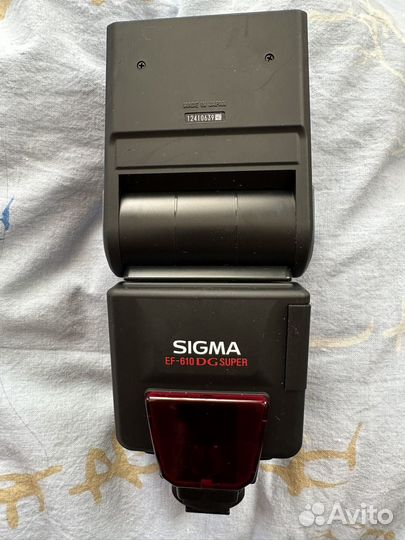 Вспышка sigma ef-610 DG super