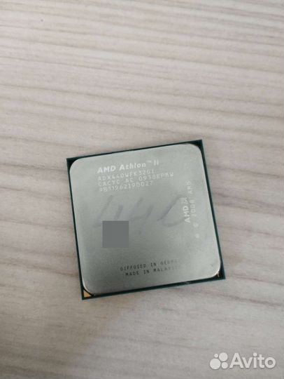 Процессор AMD athlon II x3 440 AM3+