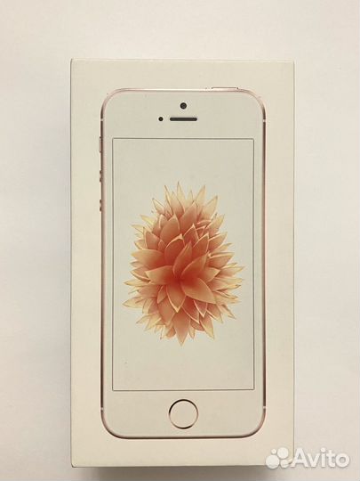 iPhone SE розовый