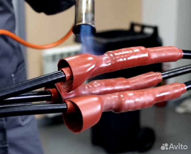 Монтаж кабельных муфт 0,4-35 кВ