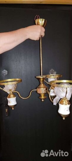 Керосиновая лампа люстра