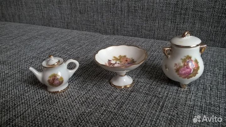 Миниатюрный фарфор. Лимож. (Limoges). Франция