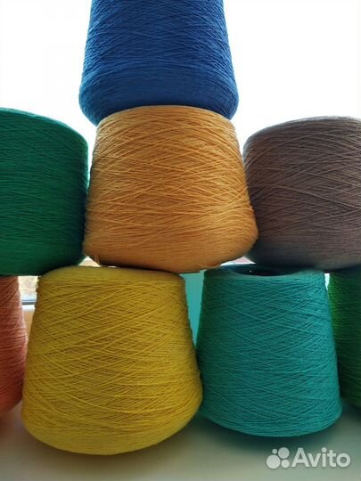 Пряжа нитки для вязания хлопок