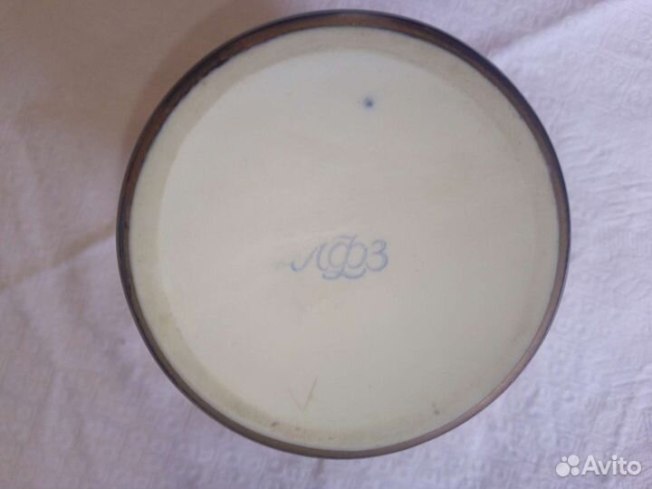 Ваза кобальт Москва лфз