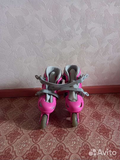 Ролики детские раздвижные 33-36