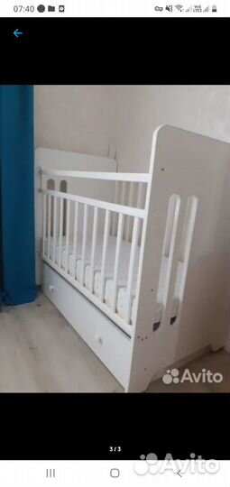 Продам детскую кроватку