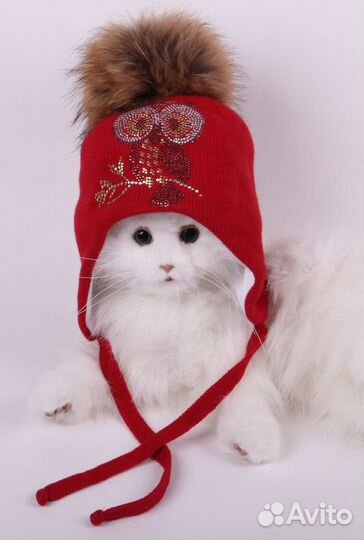 Шапка новая зимняя Briollini для девочки