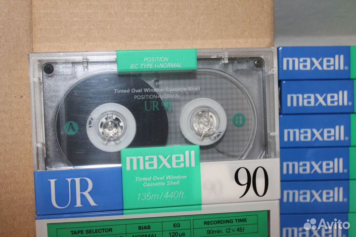 Аудиокассеты maxell UR 90