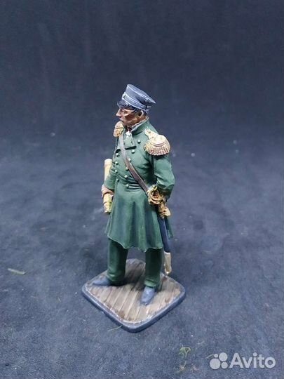 Оловянная миниатюра 54 мм адмирал Нахимов