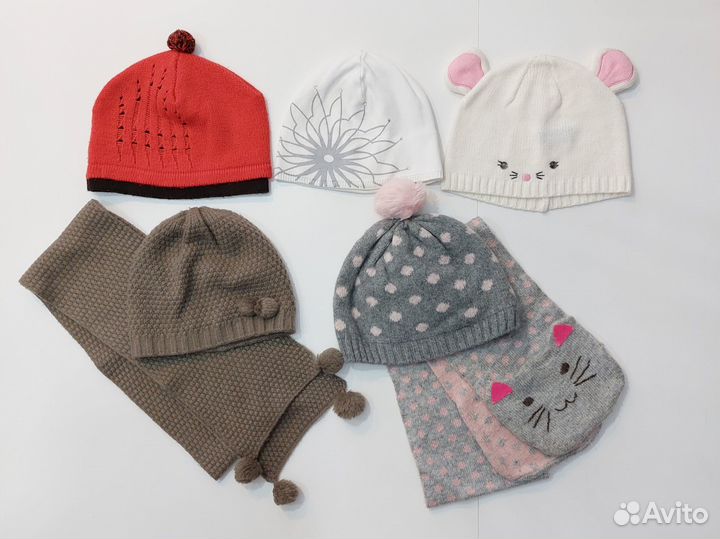 Шапки для девочки разные размеры
