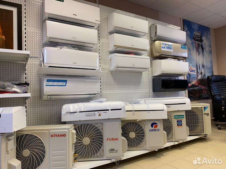 Кондиционеры, монтаж, сервисное обслуживание