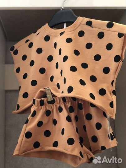 Летний костюм для девочки 110