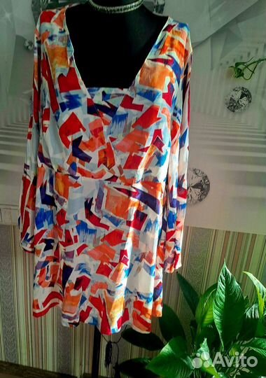 Блузка,новая,хлопок,Франция 52р