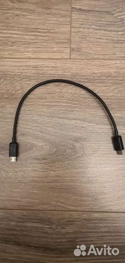 Кабель micro usb на micro usb 25см