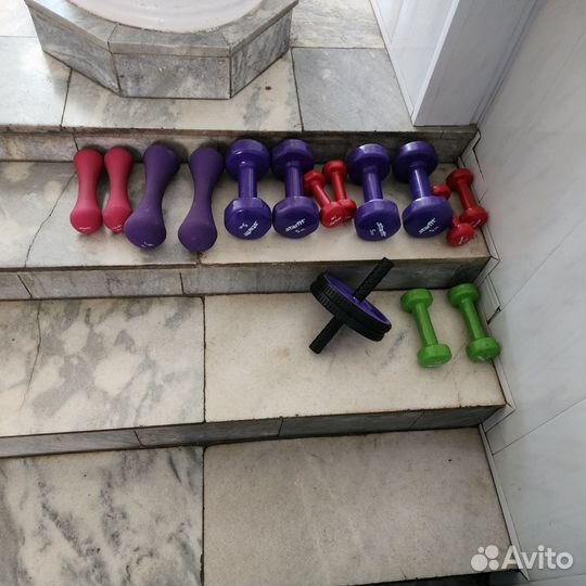 Продам гантели бу