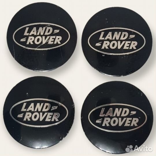 Наклейки на колпаки ступицы для Land Rover сфериче