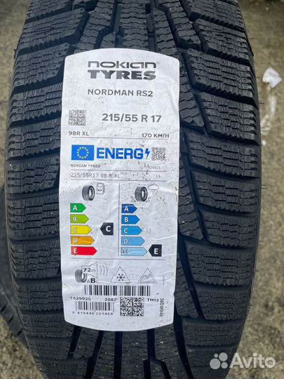 Nokian Tyres Nordman RS2 215/55 R17 98R