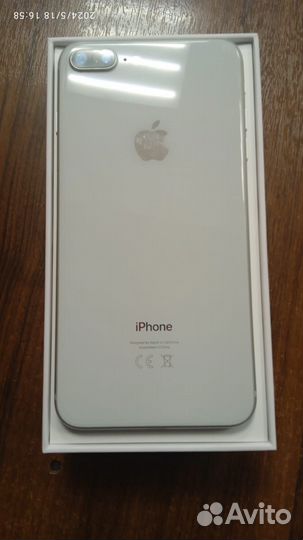 Смартфон Apple iPhone 8 Plus 64 гб RU, 1 SIM, сере