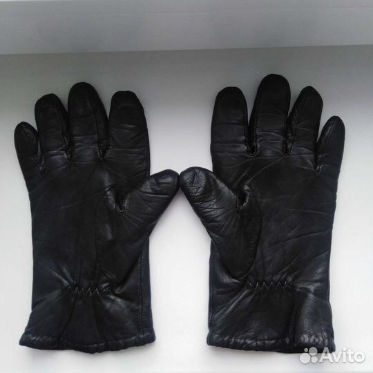 Перчатки нат. кожа